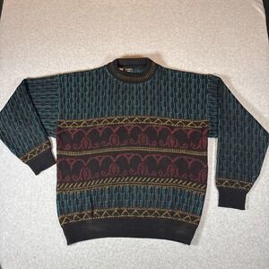 VTG Kennington Italia sweater 70% Acrylic 30% Wool Men's XL 80s 90s Retro